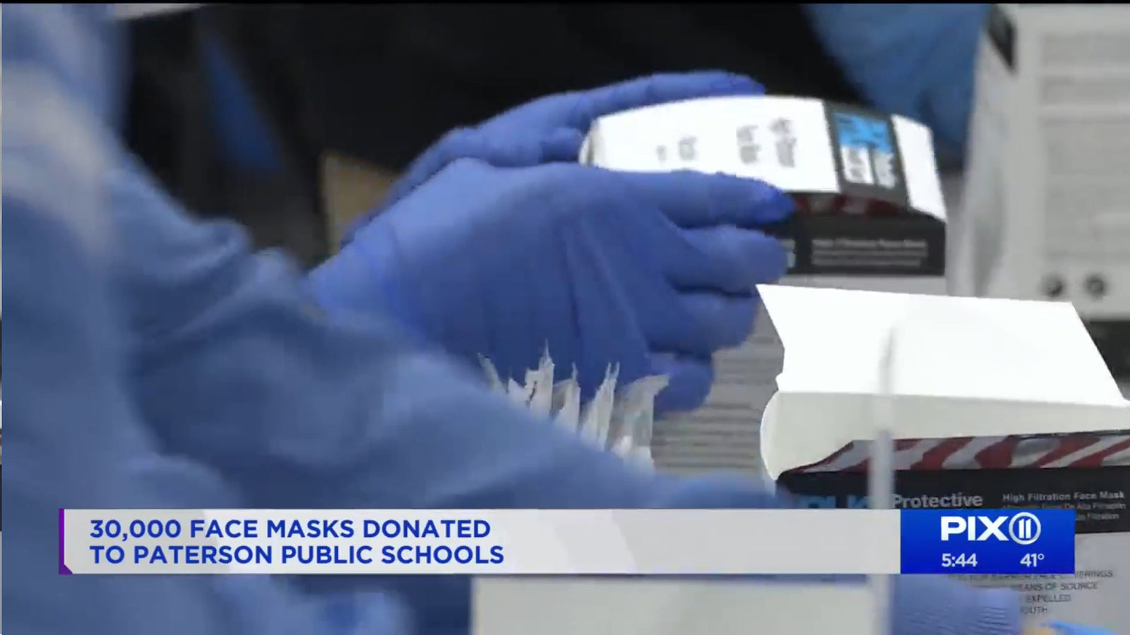 30,000 masks donated to Paterson Public Schools
